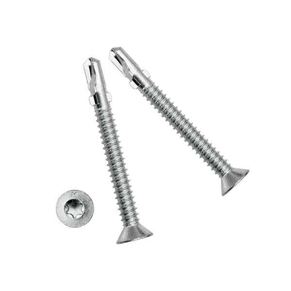 Саморез Флюгель 6,3х60 Daxmer, цинк. (TORX) 